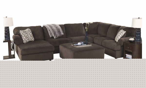 Picture of Jessa Place Sectional with Ottoman
