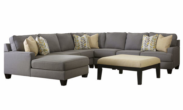 Picture of Chamberly Sectional with Ottoman