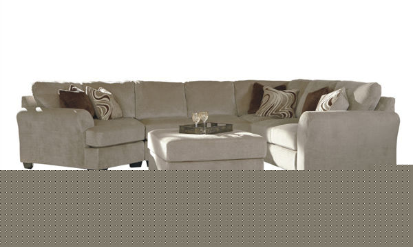 Picture of Hazes Sectional with Ottoman