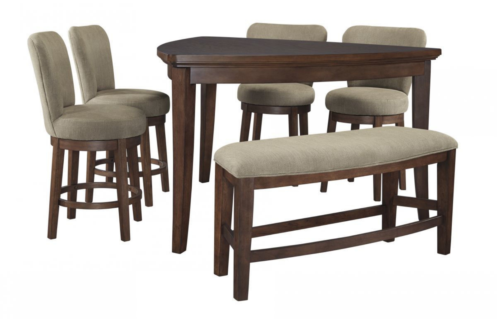 Picture of Mardinny Pub Table, 4 Stools & Bench
