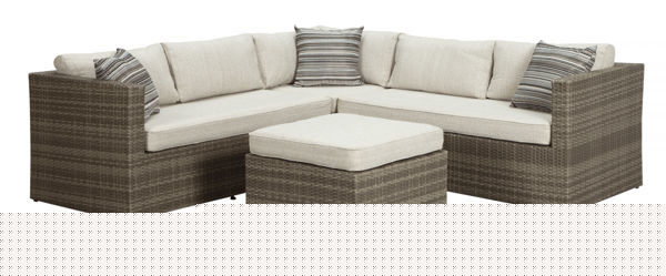 Picture of Peckham Park Patio Sectional w/ Ottoman