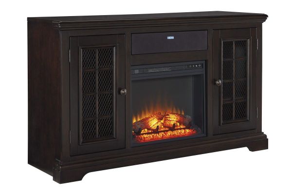 Picture of Willenburg TV Stand with Fireplace