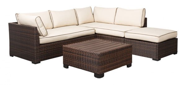 Picture of Loughran Patio Sectional, Otto, & Table