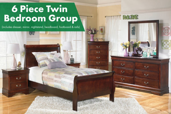 Picture of Alisdair 6 Piece Twin Bedroom