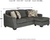 Picture of Braxlin Sofa Chaise