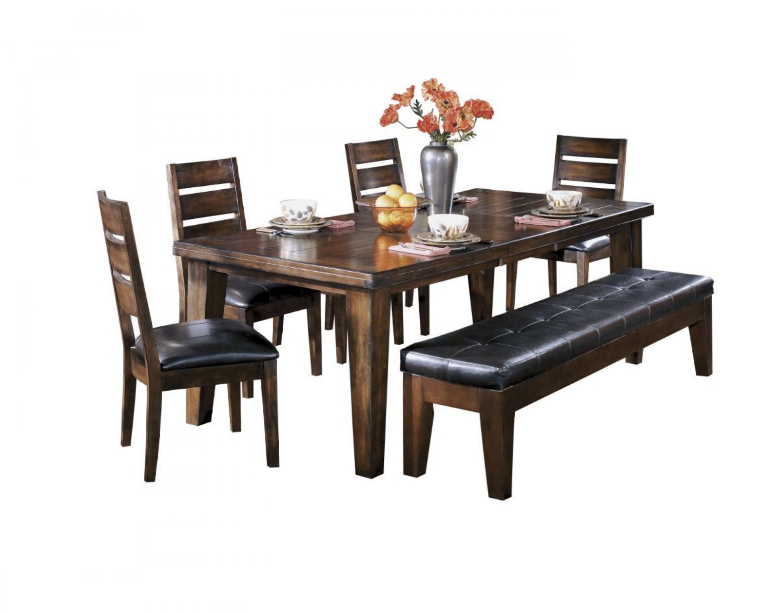 Picture of Larchmont Table, 4 Chairs & Bench
