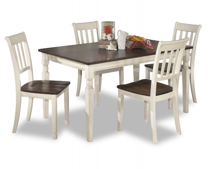 Picture of Whitesburg Dining Table & 4 Chairs