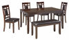 Picture of Bennox Table, 4 Chairs & Bench