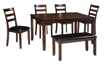 Picture of Coviar Table, 4 Chairs & Bench