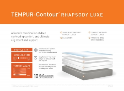 Picture of Rhapsody Luxe Cal-King Mattress