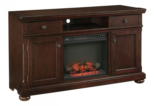 Picture of Porter TV Stand with Fireplace