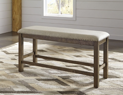 Picture of Moriville Counter Height Dining Bench