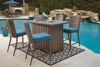 Picture of Partanna Patio Barstools (Set of 4 Stools)