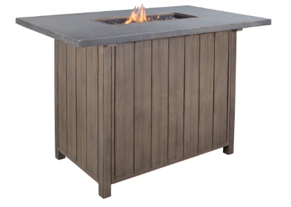 Picture of Partanna Patio Bar Height Fire Pit Table