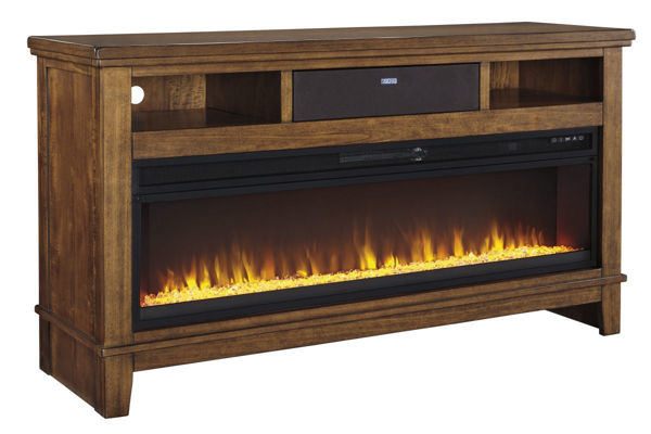 Picture of Ralene TV Stand with Fireplace