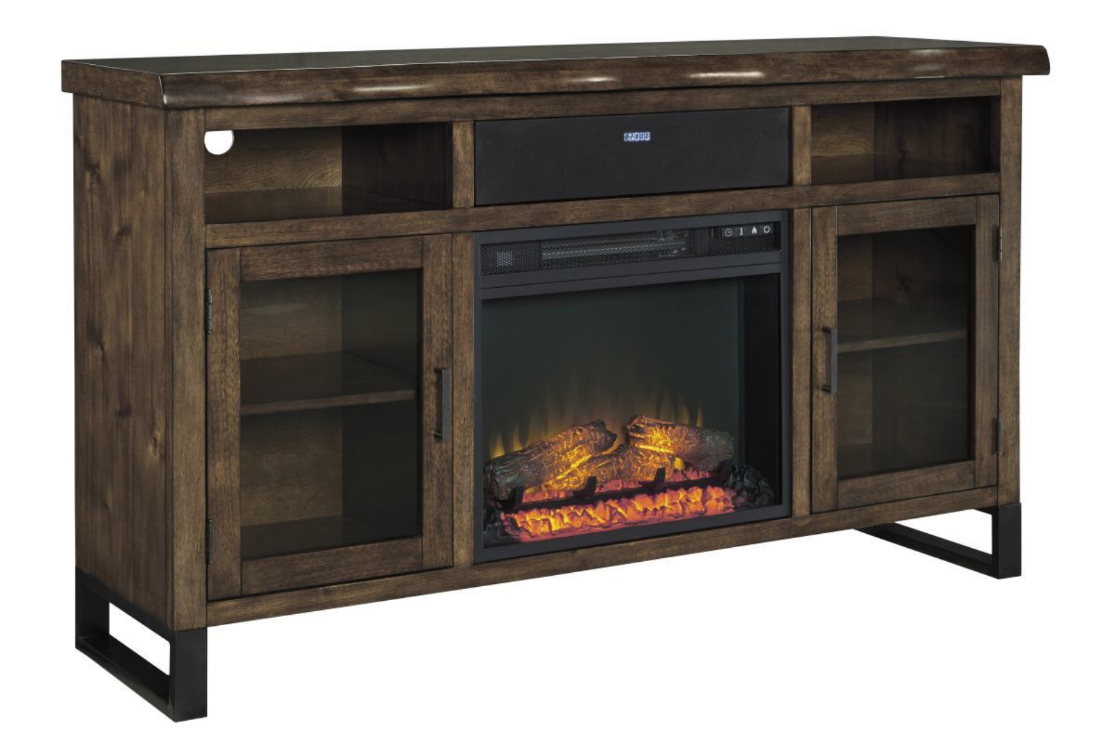 Picture of Esmarina TV Stand with Fireplace