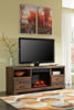 Picture of Quinden TV Stand with Fireplace