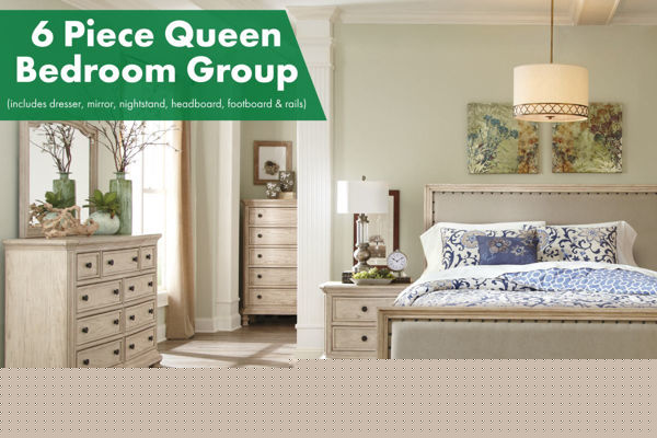 Picture of Demarlos 6 Piece Queen Bedroom Group
