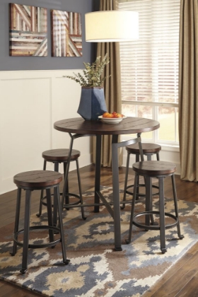 Picture of Challiman Pub Table & 4 Stools