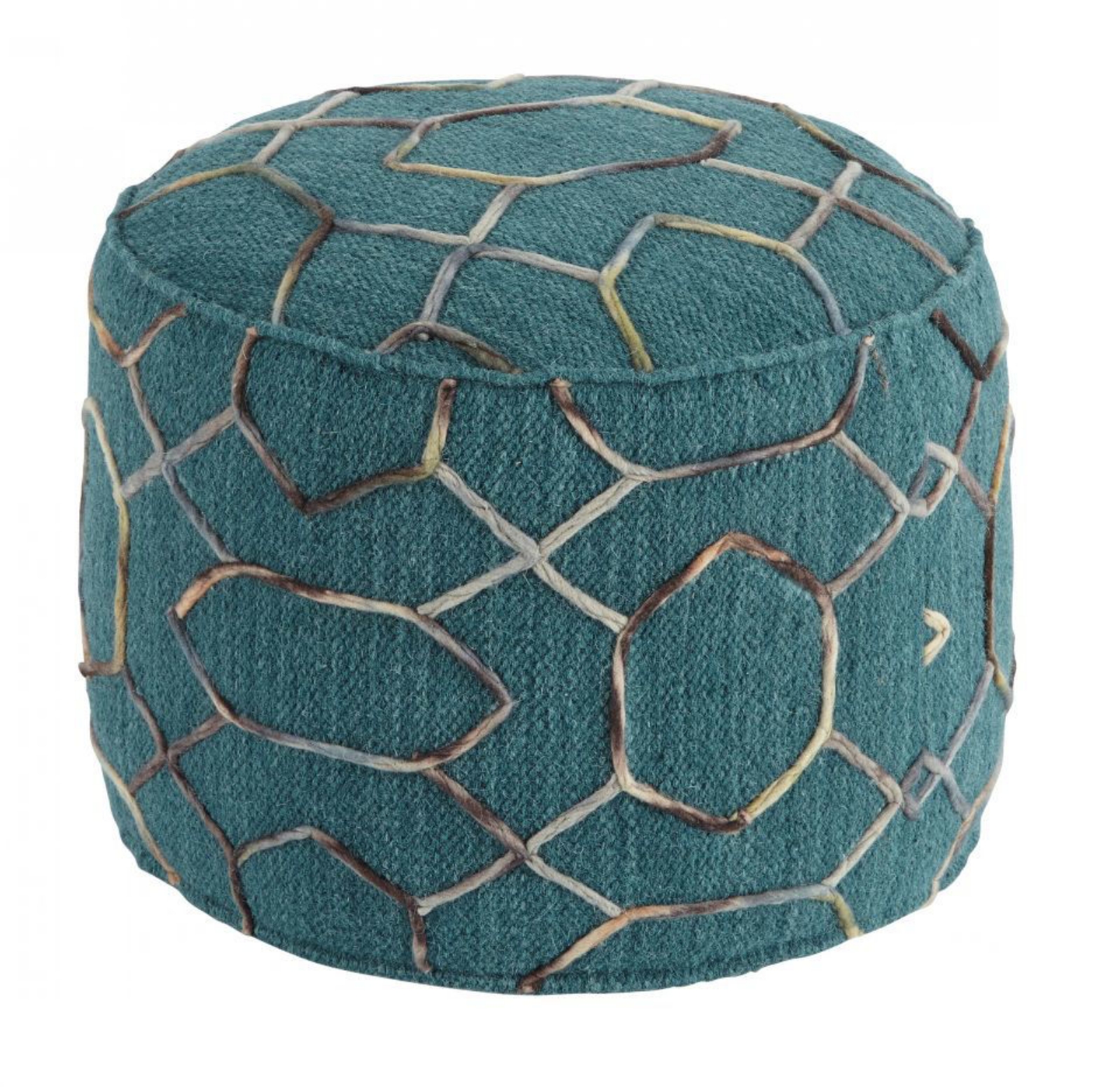 Picture of Overdyed Pouf Ottoman