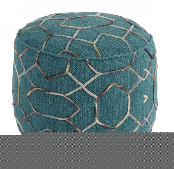 Picture of Overdyed Pouf Ottoman
