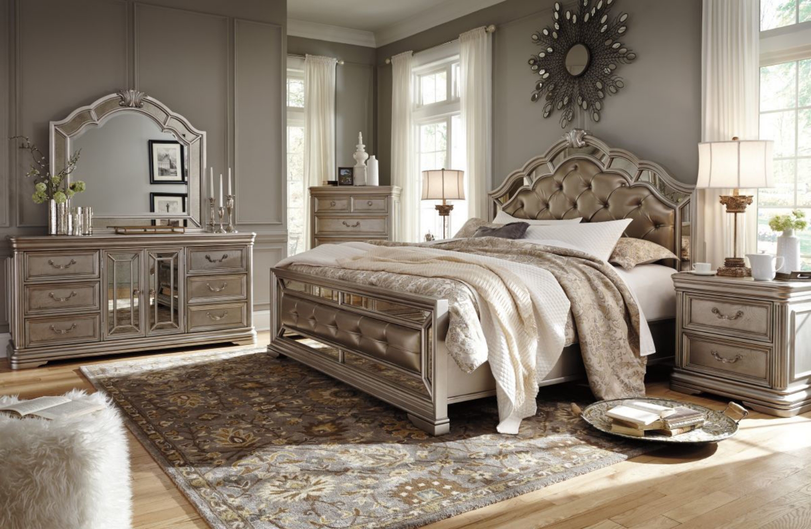 Picture of Birlanny 5 Piece King Bedroom Group