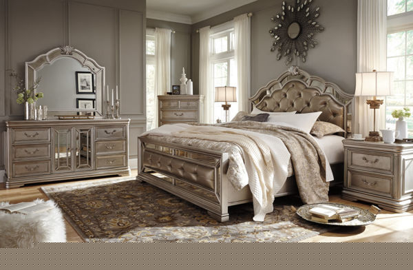 Picture of Birlanny 5 Piece King Bedroom Group