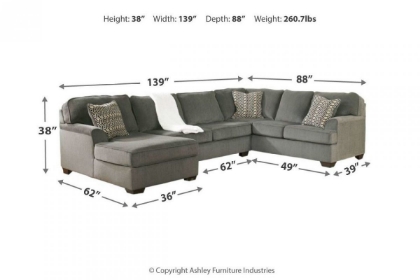 Picture of Loric Sectional with Ottoman