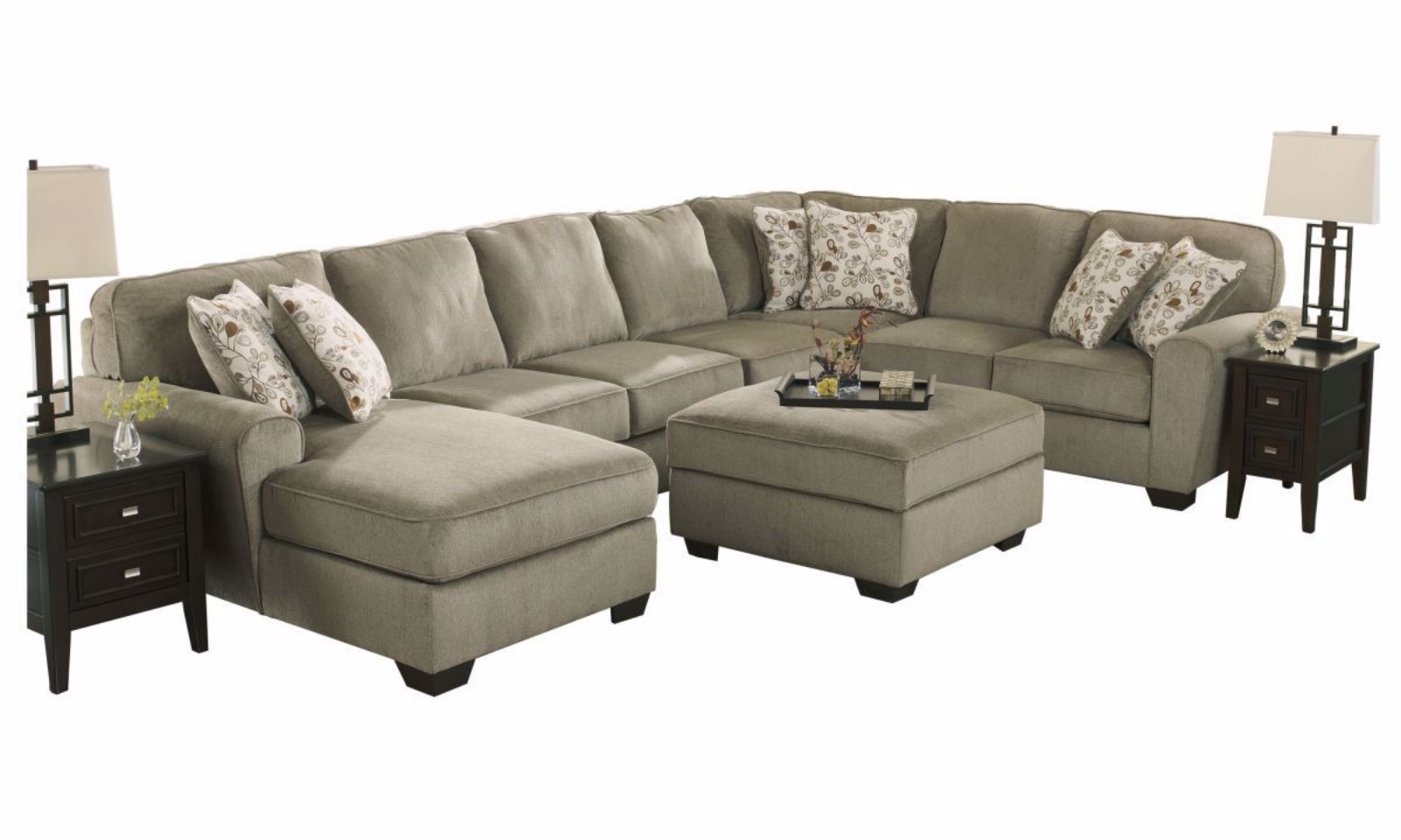 Picture of Patola Park Sectional with Ottoman