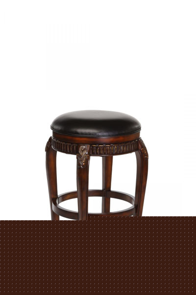 Picture of Fleur de Lis Swivel Bar Stool