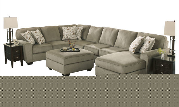 Picture of Patola Park Sectional with Ottoman