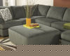 Picture of Jessa Place Sectional with Ottoman