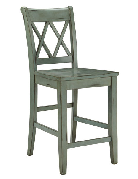 Picture of Mestler Blue Barstool