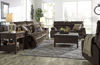 Picture of Brassville Reclining Power Loveseat