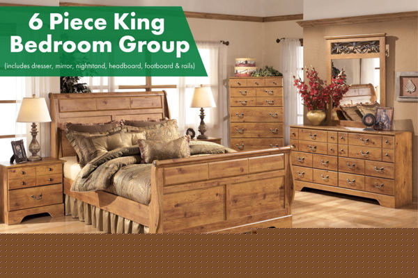 Picture of Bittersweet 6 Piece King Bedroom Group