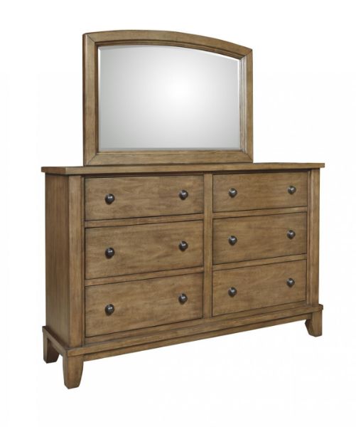 Picture of Tamburg Dresser & Mirror