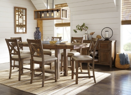 Picture of Moriville Pub Table & 6 Stools