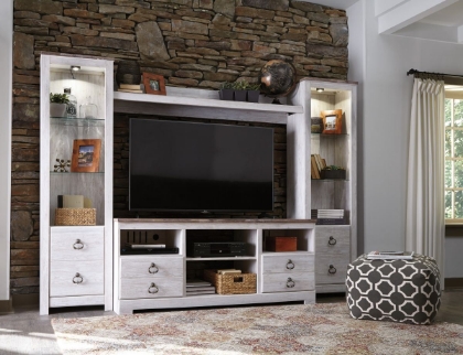 Picture of Willowton 4 Piece Entertainment Center