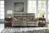 Picture of Brassville Reclining Loveseat