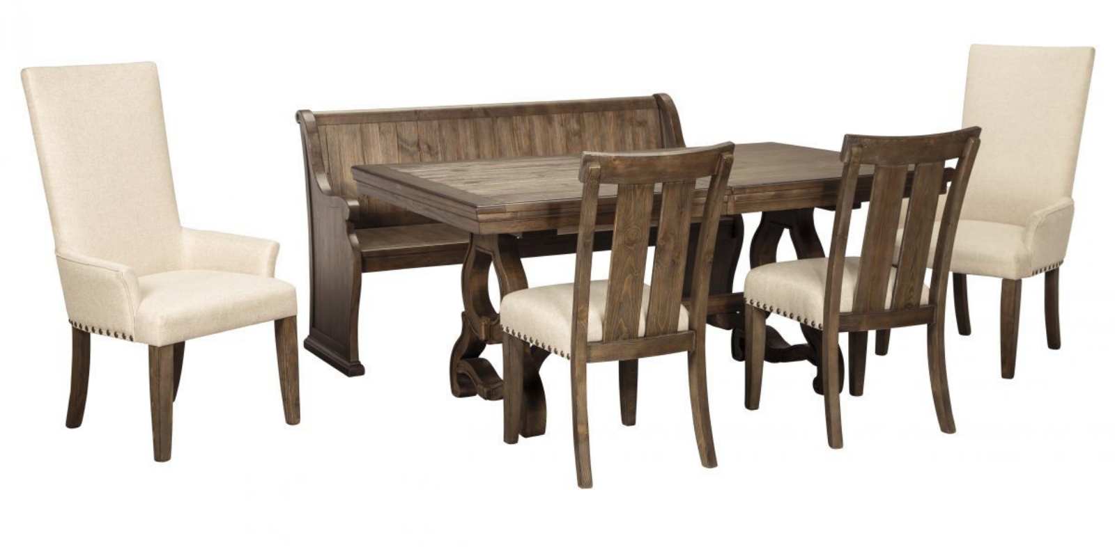 Picture of Wendota Table, 4 Chairs & Bench