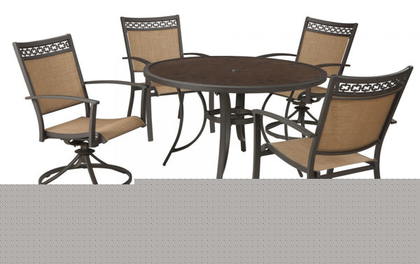 Picture of Carmadelia Patio Table & 4 Chairs