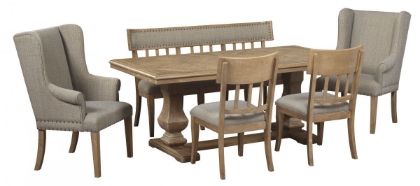Picture of Ollesburg Table, 4 Chairs & Bench