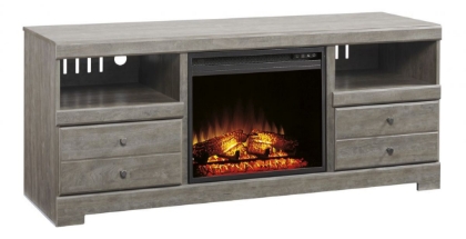 Picture of Parlau TV Stand with Fireplace