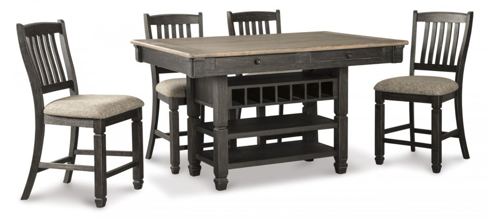 Picture of Tyler Creek Pub Table & 4 Stools