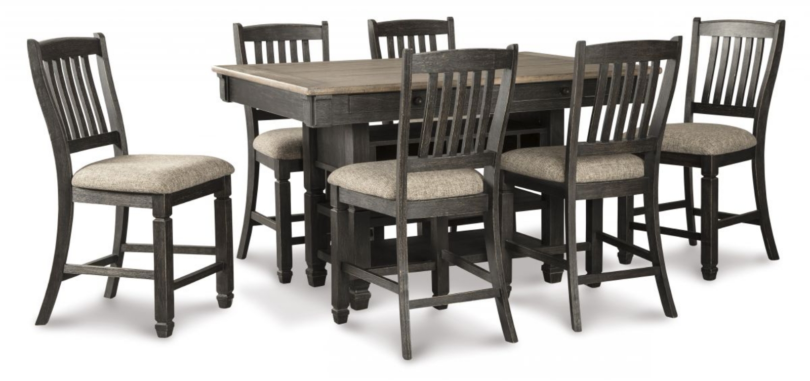 Picture of Tyler Creek Pub Table & 6 Stools