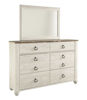 Picture of Willowton Dresser & Mirror