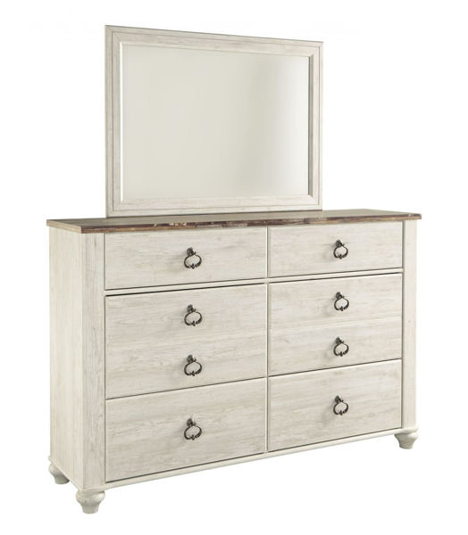 Picture of Willowton Dresser & Mirror