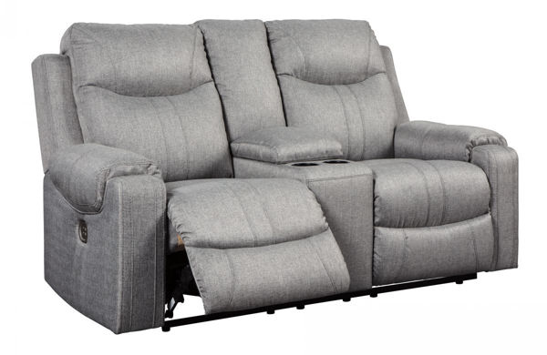 Picture of Rahden Nuvella Reclining Power Loveseat