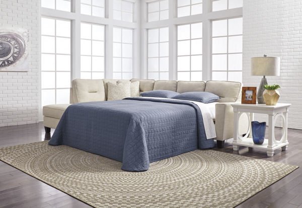 Picture of Kirwin Nuvella Sectional with Sleeper