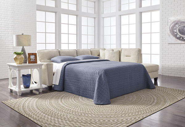 Picture of Kirwin Nuvella Sectional with Sleeper